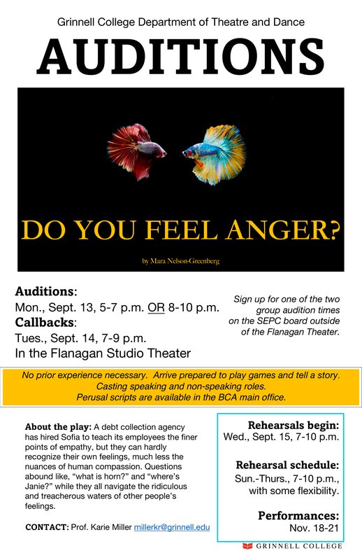 Audition Poster