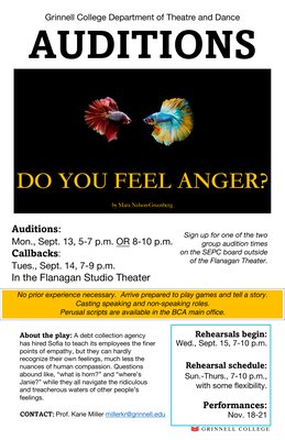 Audition Poster