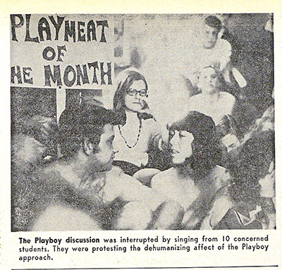 This issue of the S&B is the first one published after the Nude-In and contains several articles about the event. 