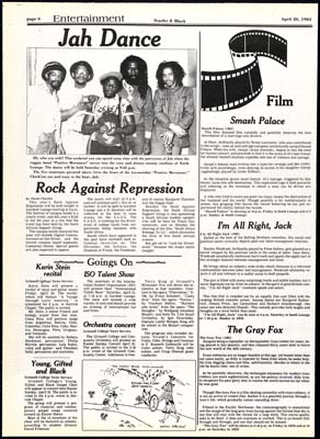 S&B: "Rock Against Repression"