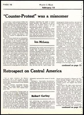 S&B: ""Counter-Protest" was a misnomer"